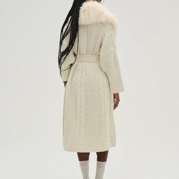 Helena Oversized Knit Coat - Picture 4 of 12